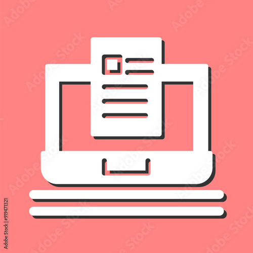 Blog Vector Icon