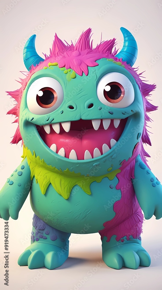 Colorful monster Colorful monster