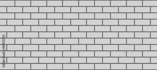 Grey brick wall texture background