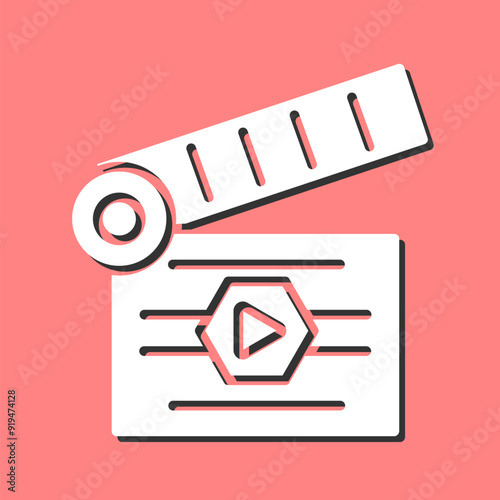 Clapper Vector Icon