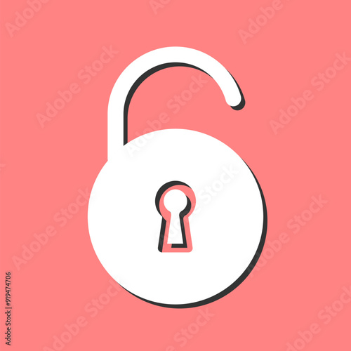 Open Lock I Vector Icon