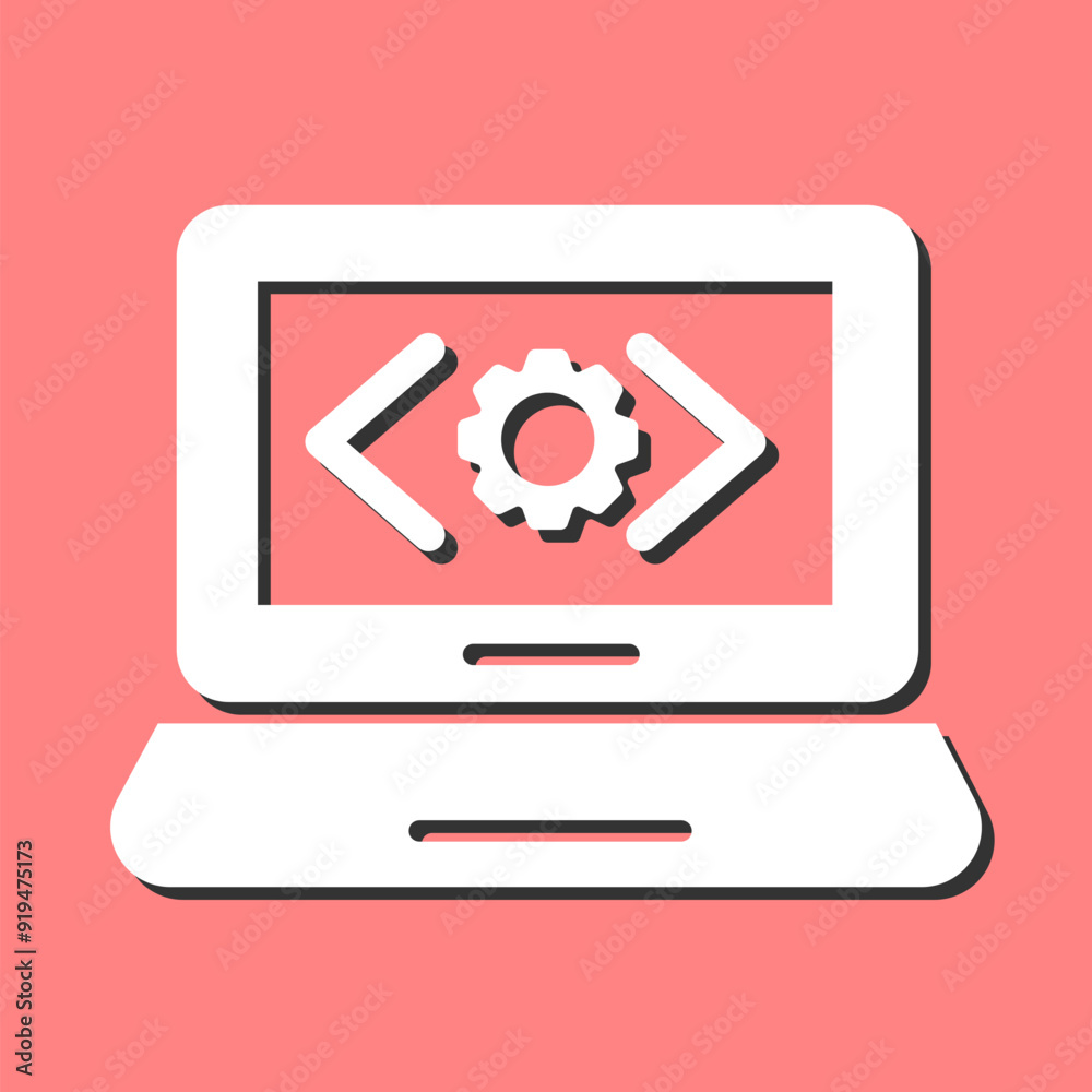 Code Optimization Vector Icon Code Optimization Vector Icon