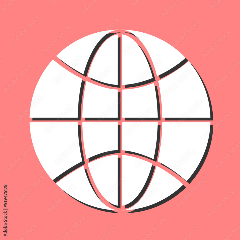 Globe Vector Icon Globe Vector Icon