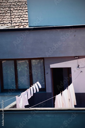 laundry on roof