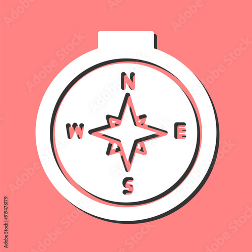 Free Download Compass Vector Icon - GFXLoad