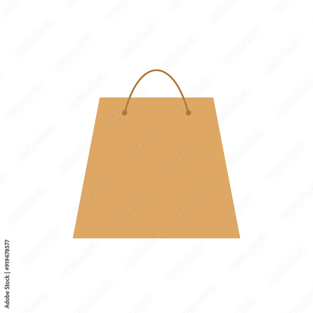Shopping bag paper vector Shopping bag paper vector
