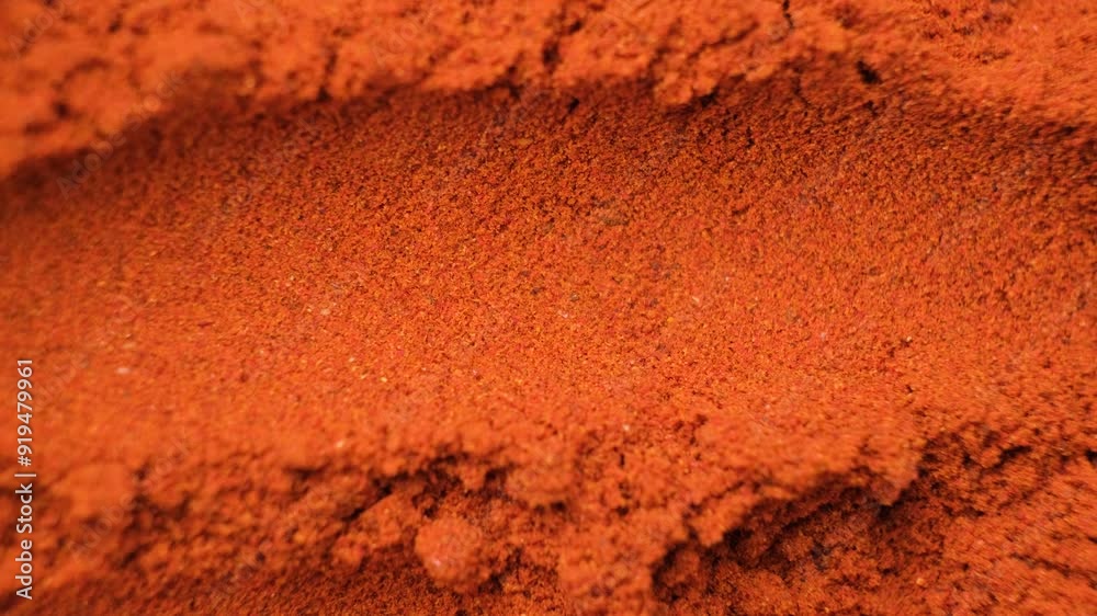 Cooking background for text from ground paprika Cooking background for text from ground paprika
