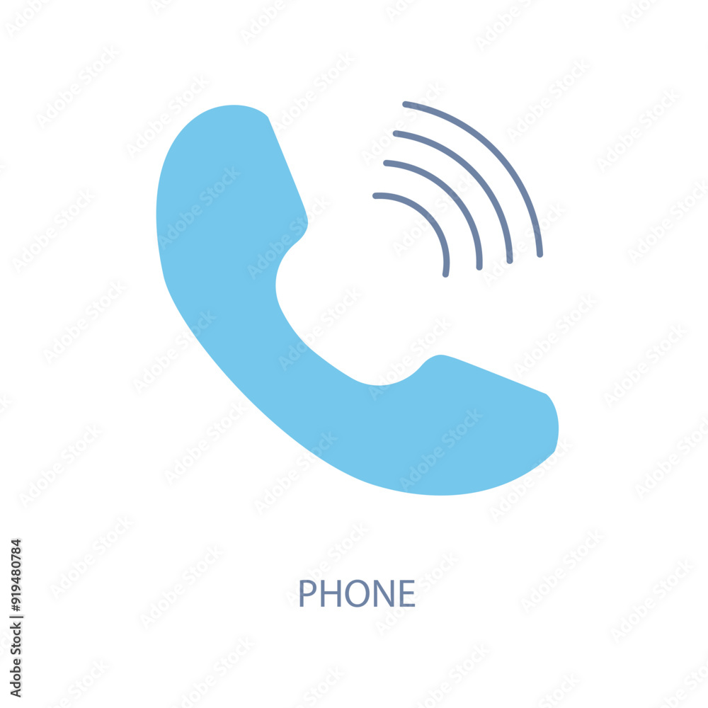 phone concept line icon. Simple element illustration. phone concept outline symbol design. phone concept line icon. Simple element illustration. phone concept outline symbol design.