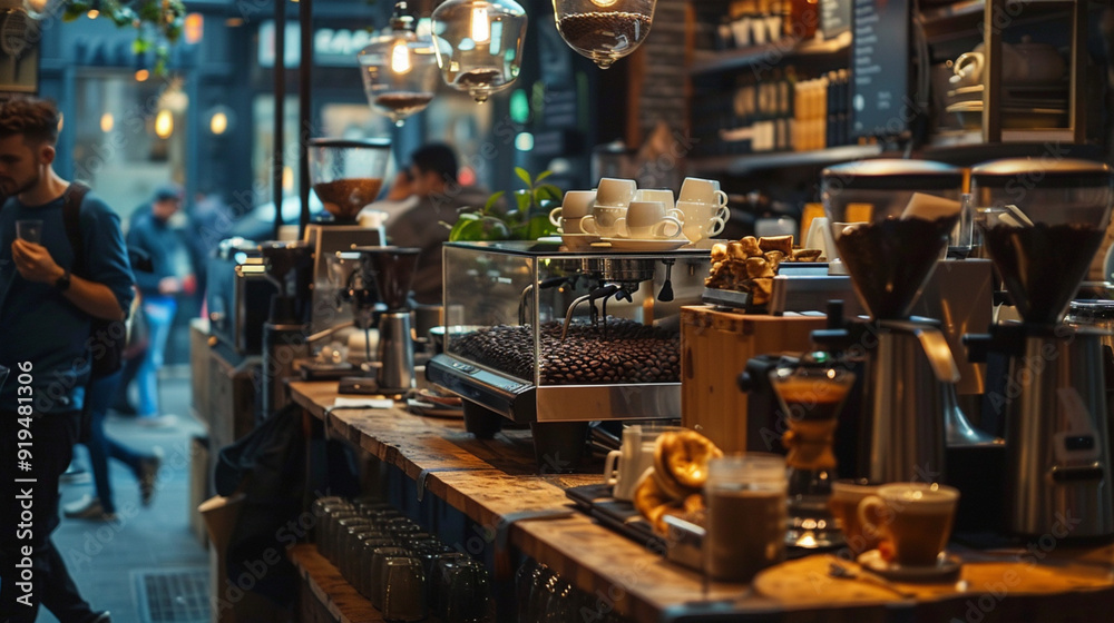 High-Quality Coffee in Various Settings