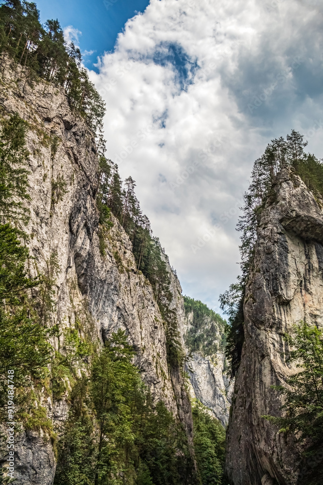 Bikaz Gorge and Lakul Roshu (Red Lake) - Eastern Carpathians - Romania - Europe Bikaz Gorge and Lakul Roshu (Red Lake) - Eastern Carpathians - Romania - Europe