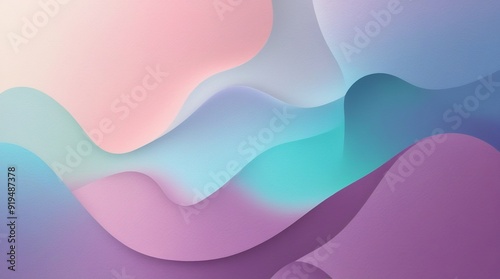 Light blue with purple and pink gradient background