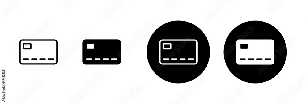 Credit card icon vector isolated on white background. Credit card payment icon vector Credit card icon vector isolated on white background. Credit card payment icon vector