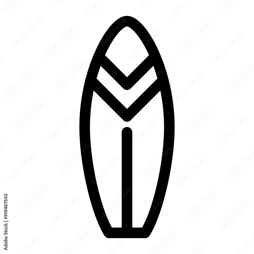 Surfboard icon