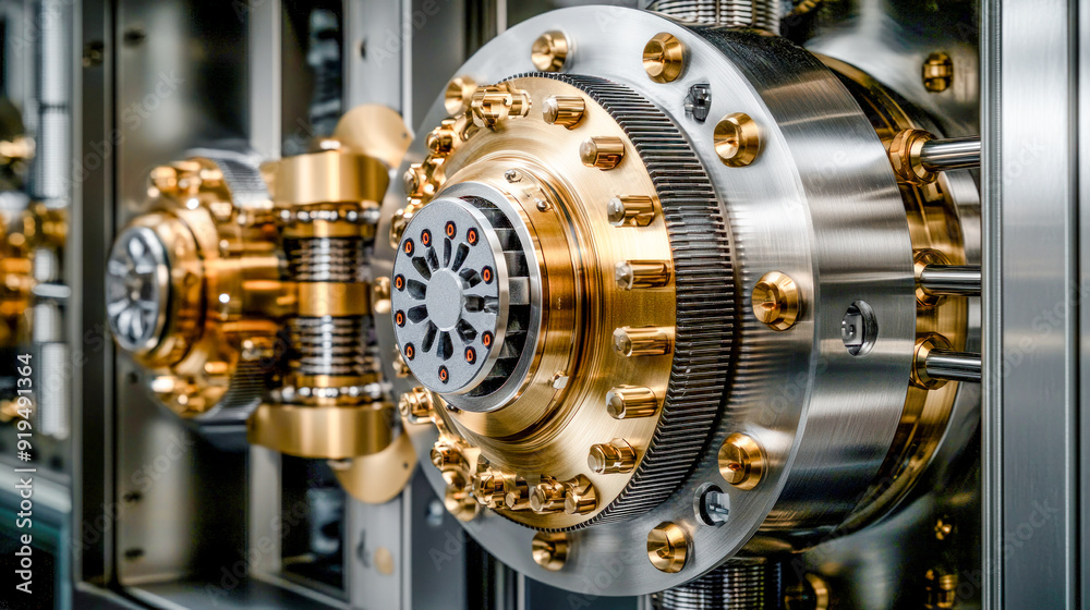 Representation of quantum processors with cooling systems and nested chips based on superconducting circuits symbolizing modern technological advancements in quantum computing Representation of quantum processors with cooling systems and nested chips based on superconducting circuits symbolizing modern technological advancements in quantum computing