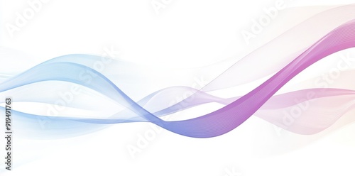 Abstract glowing wave background with flowing wave lines. Futuristic technology and sound wave pattern.