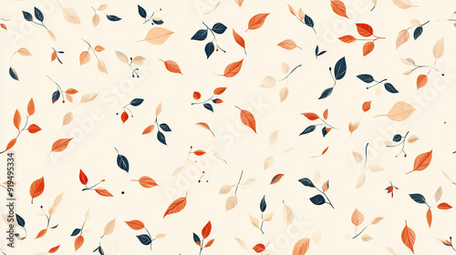 Autumn Leaves in Sunlight