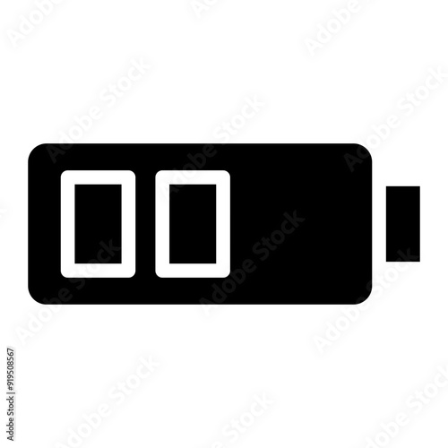 icon batre glyph