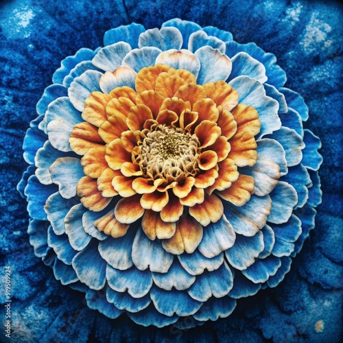 Stunning Detailed Marigold Flower Painting Ideal for Home Decor and Art Lovers