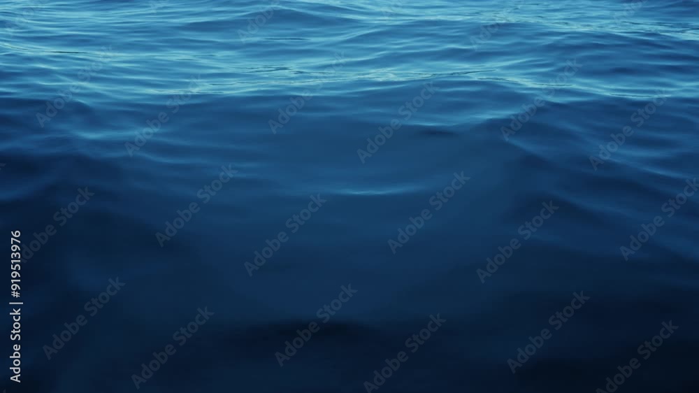 Wave sea beach and blue sky abstract background. Nature and summer concept. 3d render.	