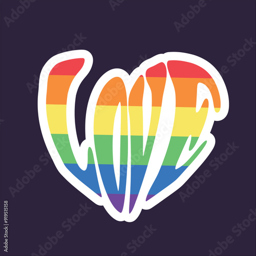 Pride Love Sticker