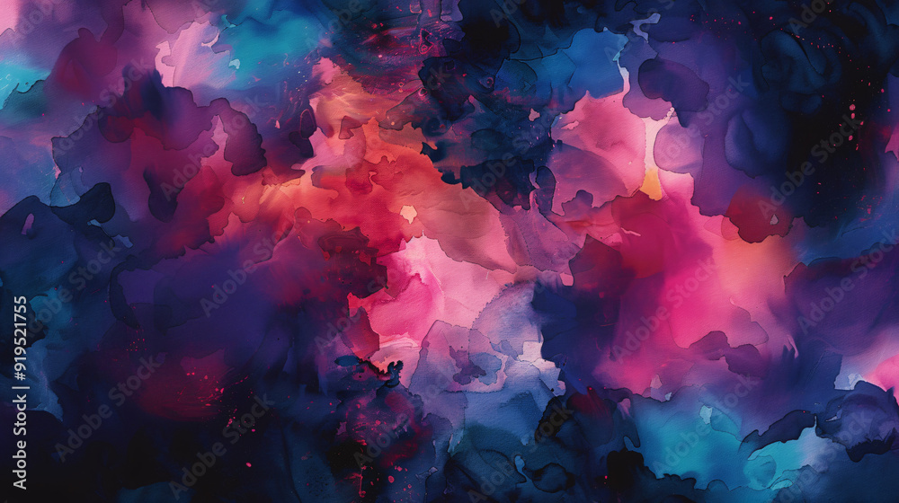 Alcohol ink is mixing in water, colorful abstract background Alcohol ink is mixing in water, colorful abstract background