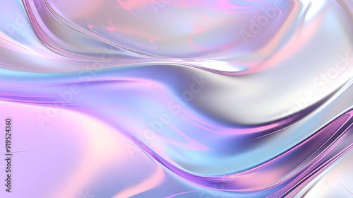 iridescent holographic pastel liquid metal texture, phone wallpaper