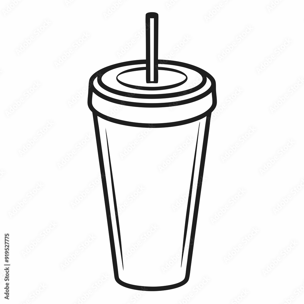A tumbler art vector illustrator A tumbler art vector illustrator