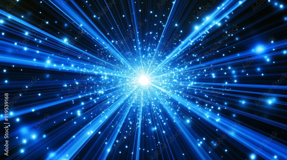 A concept for a digital cyberspace with particles and a digital network of connections. A concept for a digital cyberspace with particles and a digital network of connections.