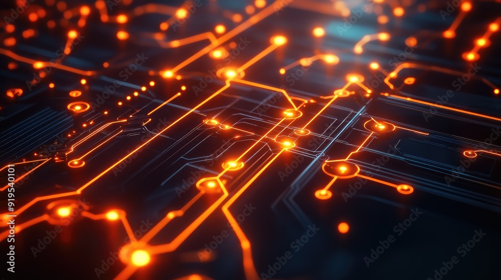 A digital network with glowing nodes connected by light, illustrating seamless connectivity. A digital network with glowing nodes connected by light, illustrating seamless connectivity.