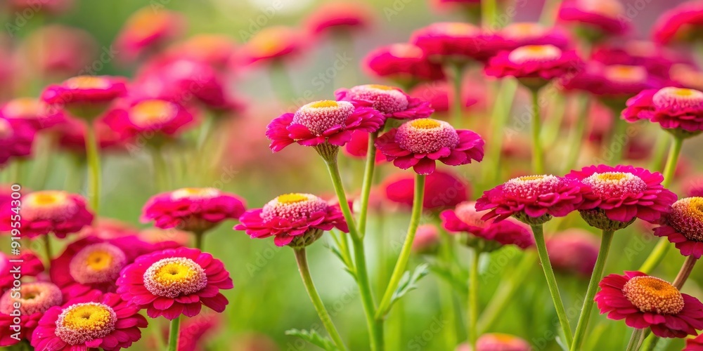 Pink red flowers of Tanacetum Coccineum herbs in full bloom , wildflowers, garden, floral, nature, vibrant, colorful Pink red flowers of Tanacetum Coccineum herbs in full bloom , wildflowers, garden, floral, nature, vibrant, colorful