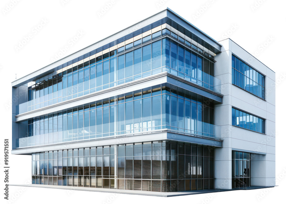 PNG Modern glass office building exterior PNG Modern glass office building exterior