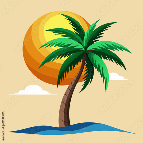 coconut tree, palm, fronds, coconuts, tropical, coastline, sandy soil, trunk, canopy, nuts, leaves, bark, coastal, shade, tropical fruit, island, breeze, 