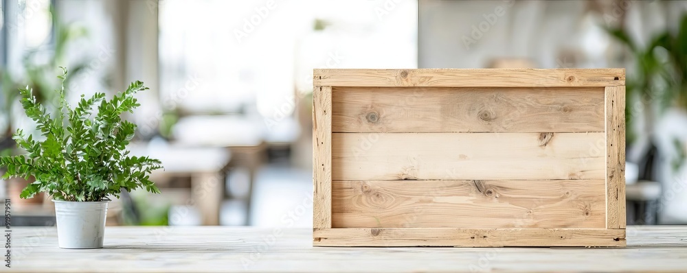 Artistic frame designed from repurposed wood pallets, displayed in a creative workspace, highlighting sustainability and creativity in design Artistic frame designed from repurposed wood pallets, displayed in a creative workspace, highlighting sustainability and creativity in design