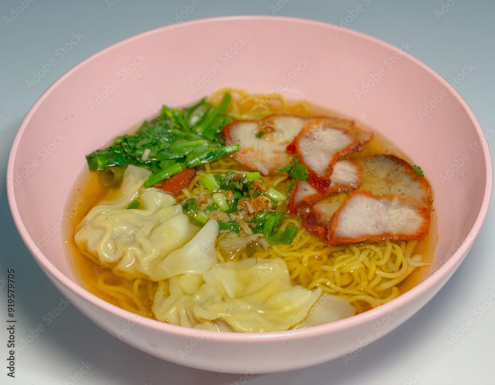 A captivating image of a bowl of noodles, beautifully presented with a variety of fresh ingredients and garnishes. The rich textures and vibrant colors make it an enticing visual for food enthusiasts A captivating image of a bowl of noodles, beautifully presented with a variety of fresh ingredients and garnishes. The rich textures and vibrant colors make it an enticing visual for food enthusiasts
