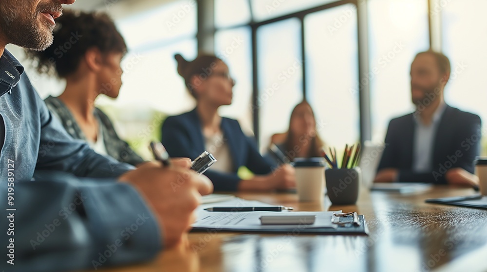 A team of diverse professionals working together A team of diverse professionals working together