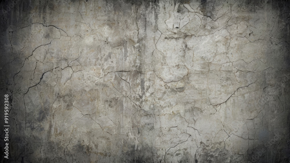 Fototapeta premium Textured Gray Backdrop for digital art illustration..