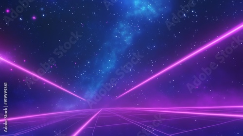 A futuristic retro sci-fi background with a digital cyber surface. Suitable for retro style designs.