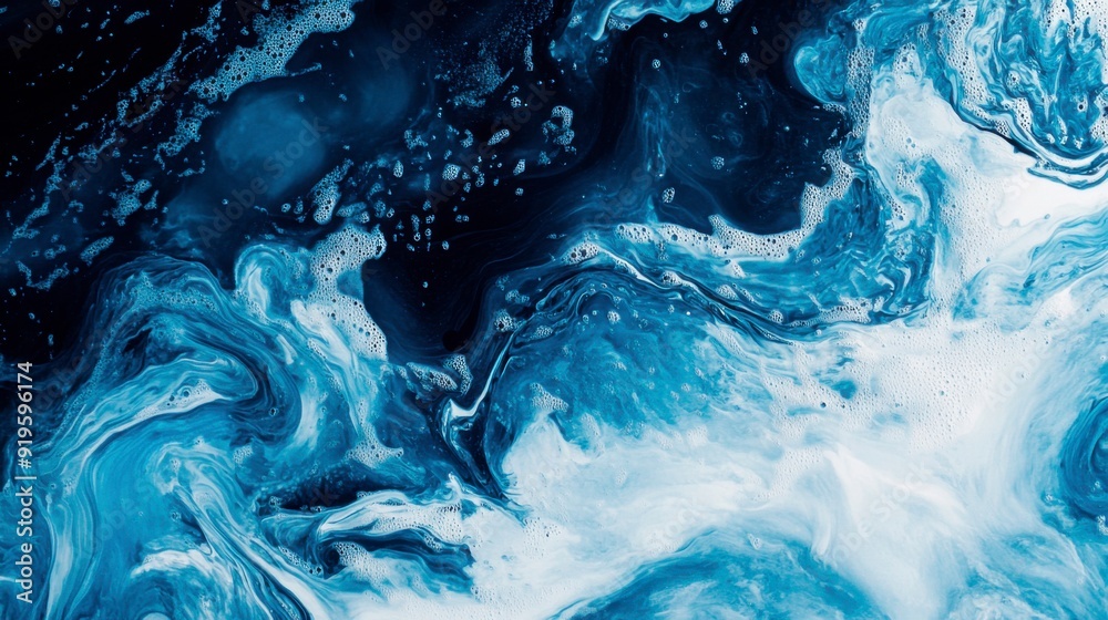 Abstract texture with undulating strokes of acrylic paint close-up. Abstract texture with undulating strokes of acrylic paint close-up.