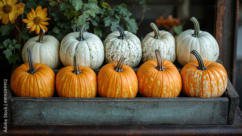 pumpkins on a wooden table pumpkins on a wooden table