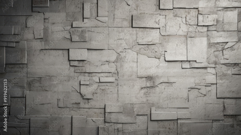 Fototapeta premium Worn Out Cement Wall Detailing