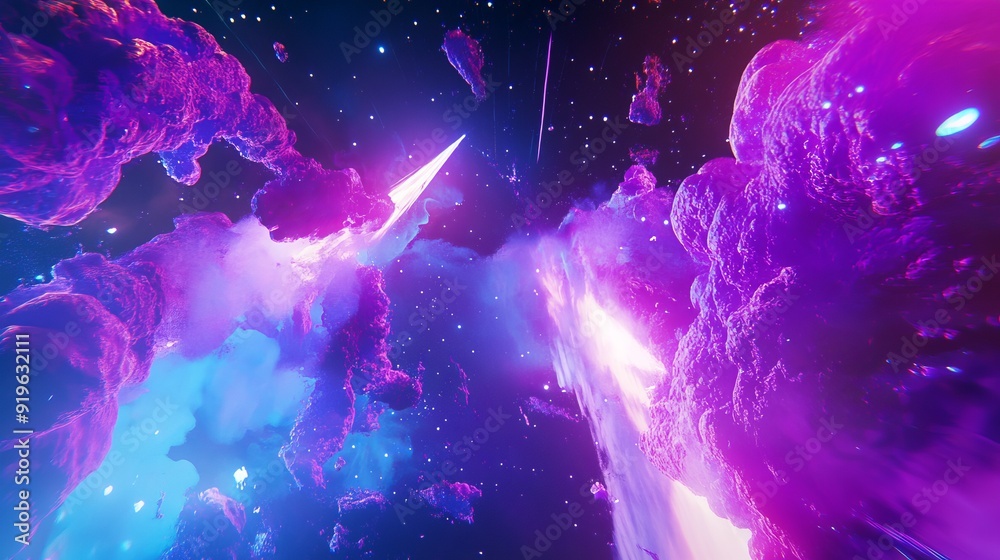 Vibrant Cosmic Clouds