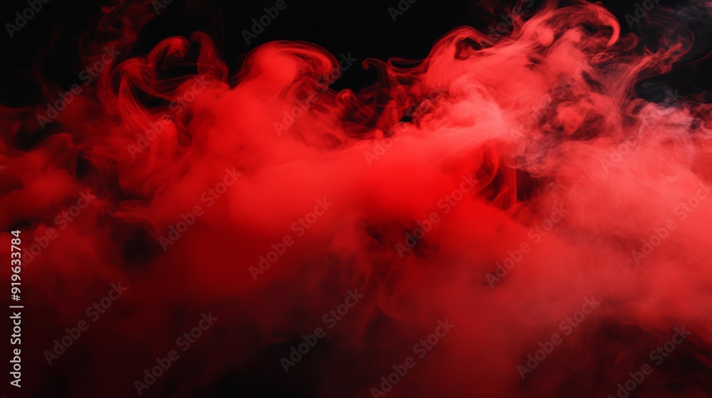 Red Smoke Abstract Background Red Smoke Abstract Background