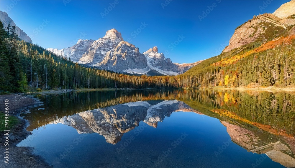 Obraz premium Mountain Reflections