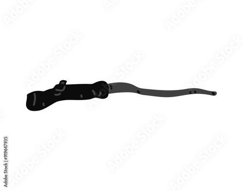 A magic wand with an intricate design, perfect for the theme of witches and wizards
