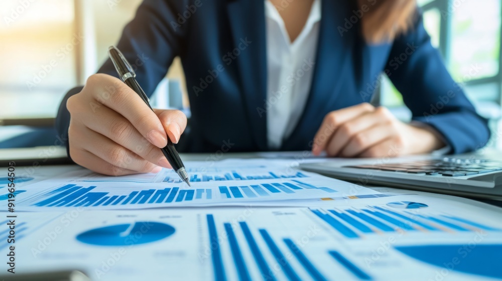 Strategic Financial Guidance: An Investment Advisor in Deep Consultation with Her Accounting and Finance Team Strategic Financial Guidance: An Investment Advisor in Deep Consultation with Her Accounting and Finance Team