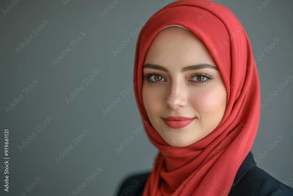 Portriat of a muslim business woman, Generative AI Portriat of a muslim business woman, Generative AI