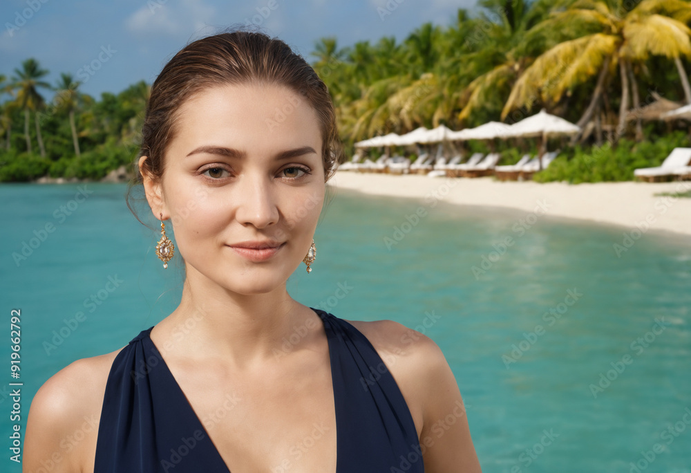 tropical tourism concept