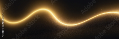 gold glitter waves