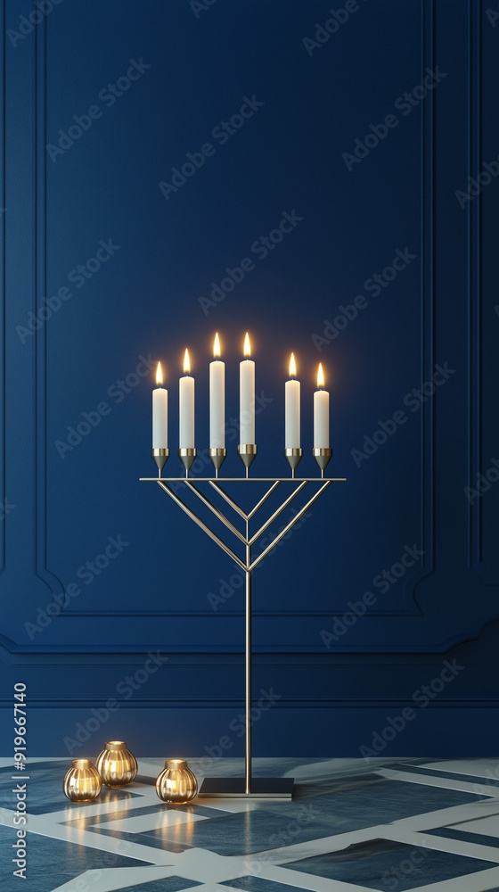 Fototapeta premium Hanukkah_decorations
