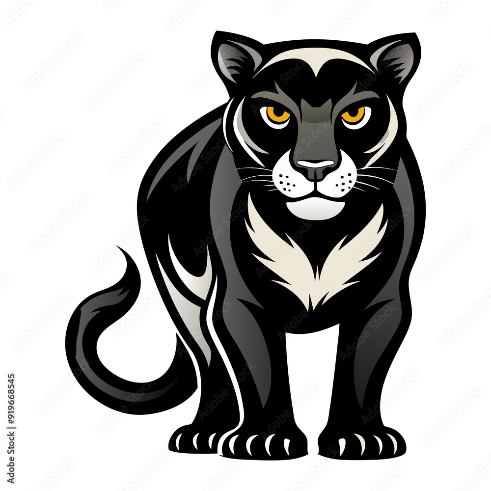 panther vector style design photo panther vector style design photo